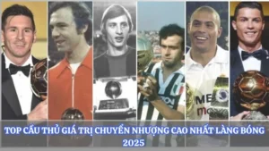 Top Cầu Thủ Nhiều Quả Bóng Vàng Nhất Trong Lịch Sử